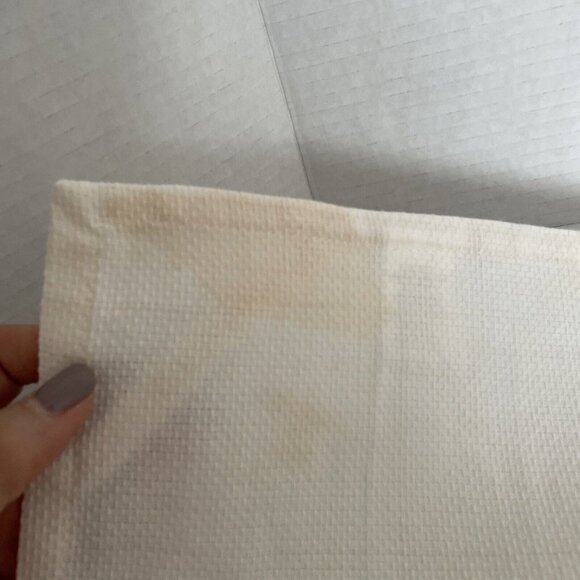 Department 56 Time to Celebrate 100% Cotton Towels (2)  Embroidered Snowflakes - Picture 9 of 10